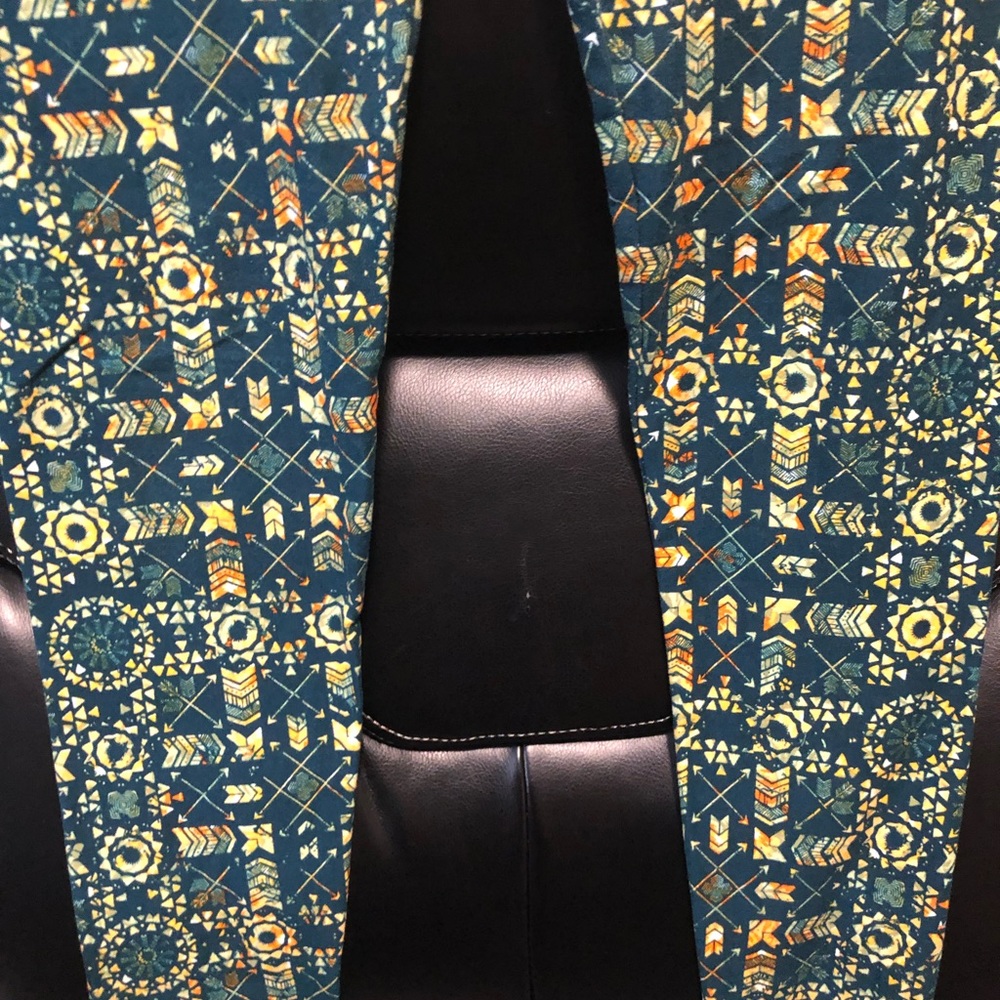 Lularoe Leggings OS Dark Green nice